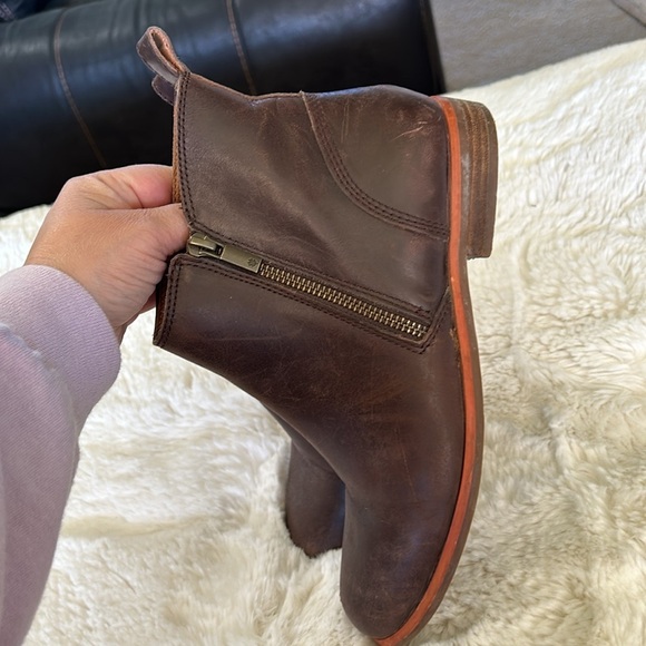 LUCKY BRAND LEATHER BOOTS 8/38 - Picture 4 of 12